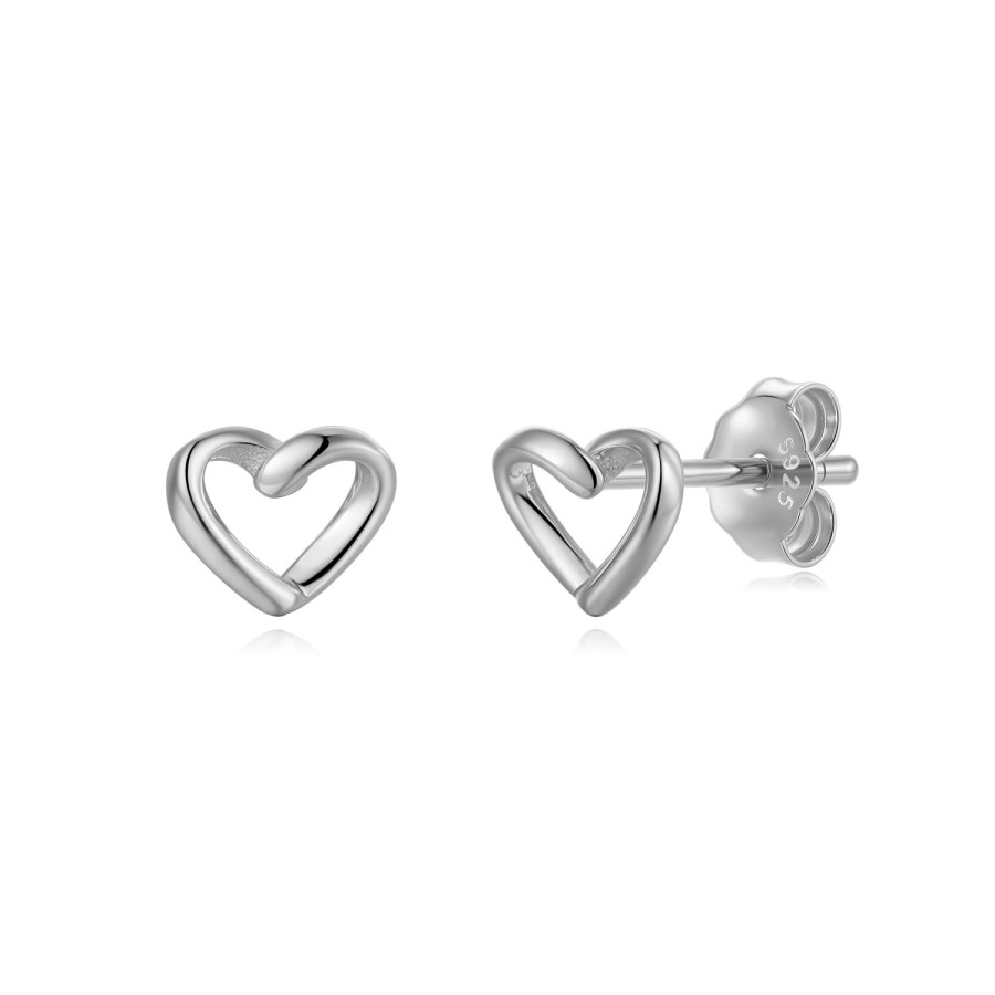 Pendientes Corazón Hilo
