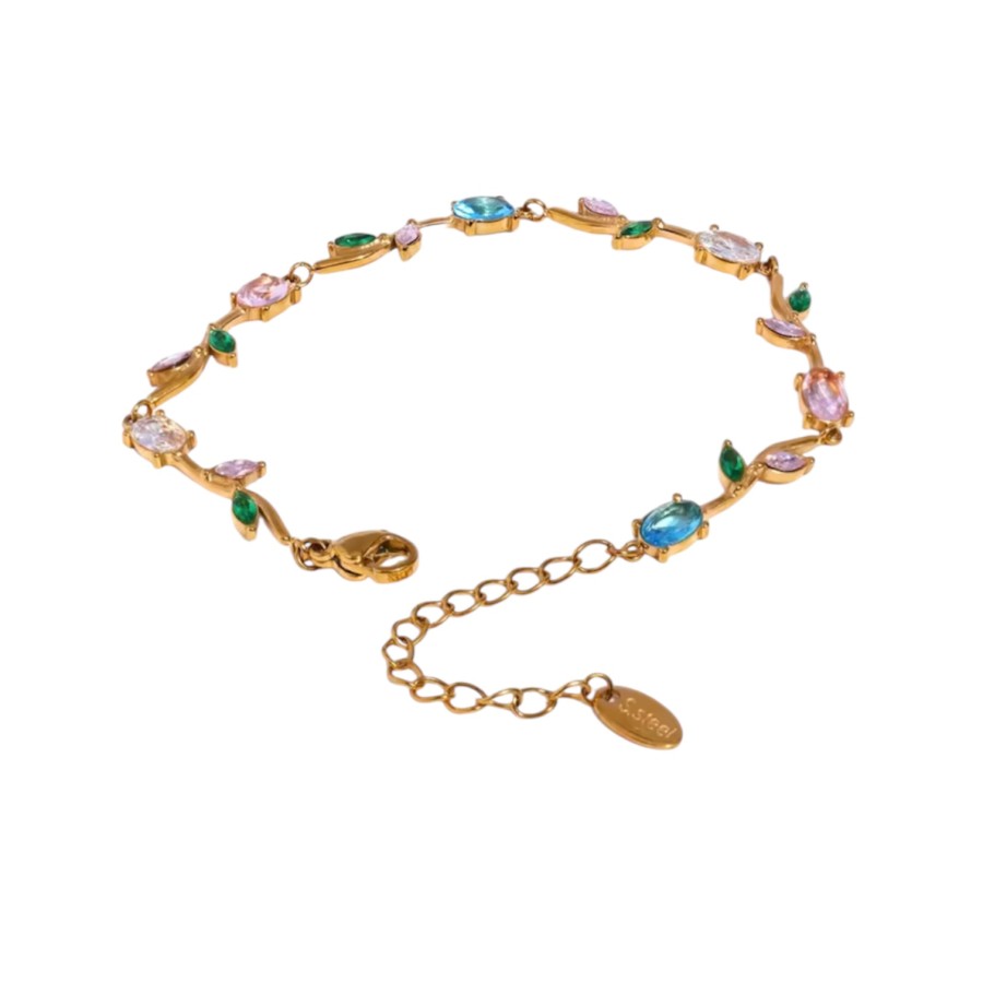 Pulsera Luxe Circonitas Gold