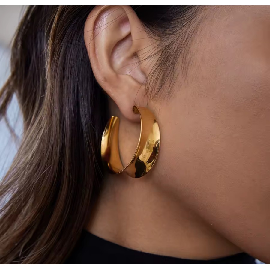 Pendientes Maxi Aros Gruesos
