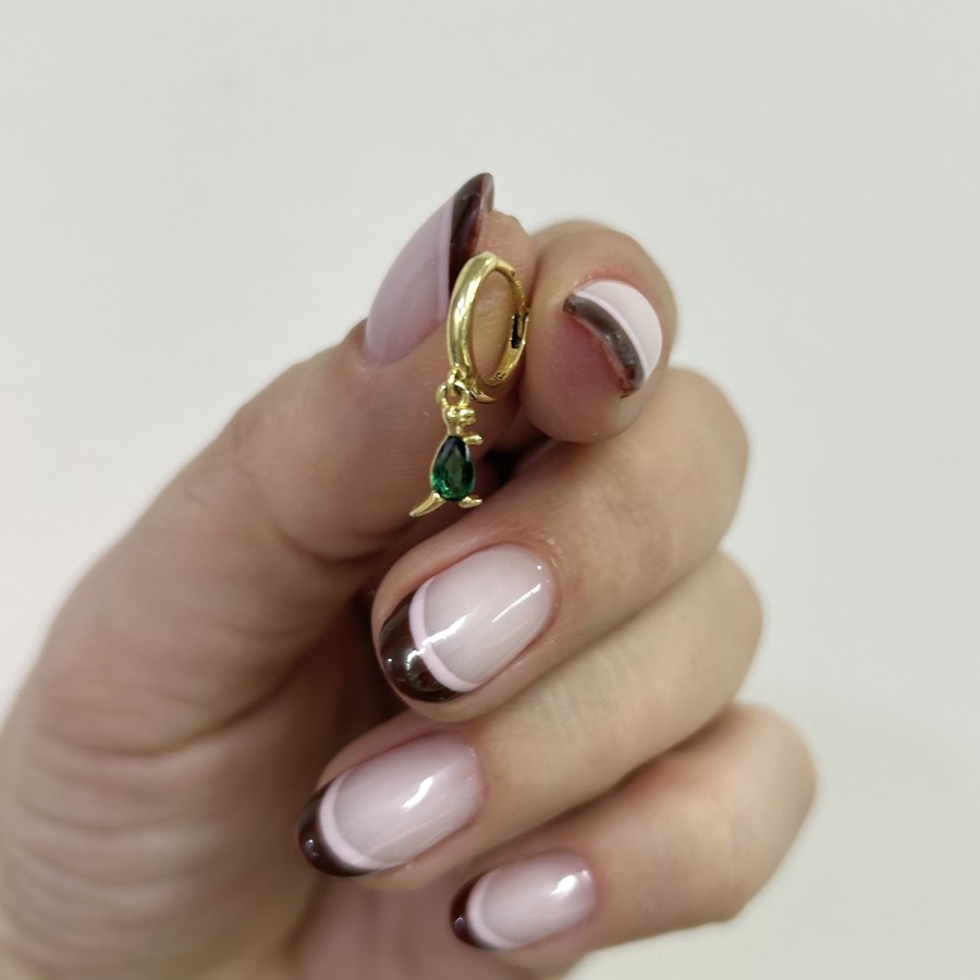Pendiente Suelto Dino Gold