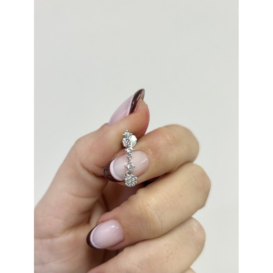 Pendiente Suelto Luxe Circonitas...