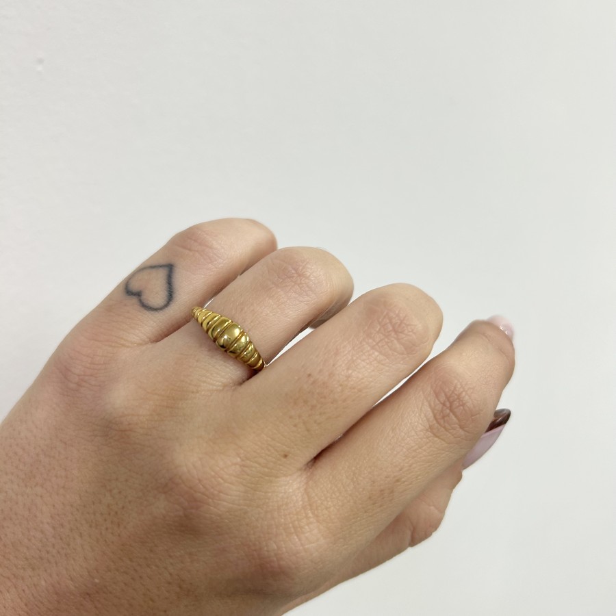 Anillo Rugosin Talla 10 Gold