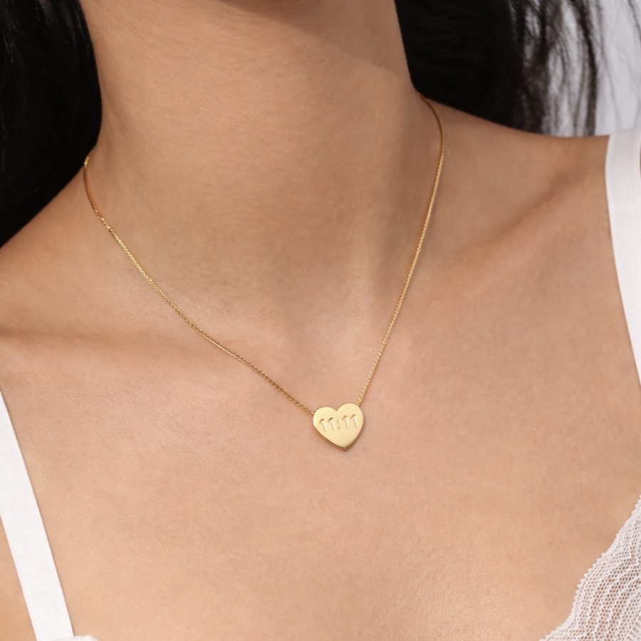 Collar 11:11 Corazón