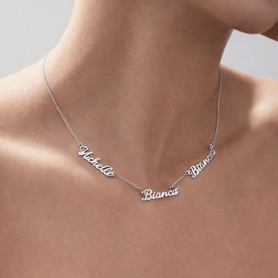 Collar 1 a 6 Nombres personalizado