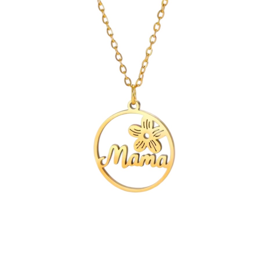 Collar Mama Flor Gold
