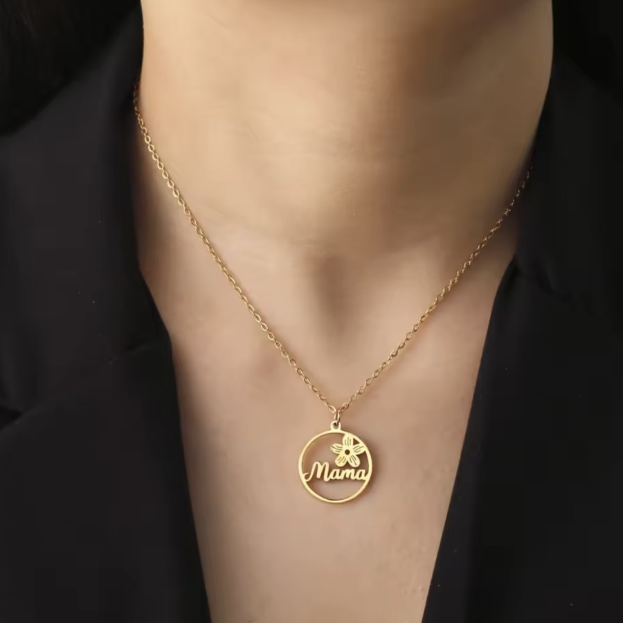 Collar Mama Flor Gold