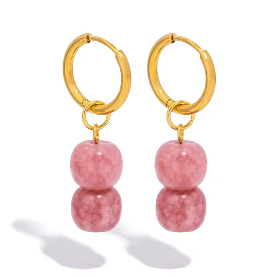 Par Pendientes Yenya Gold