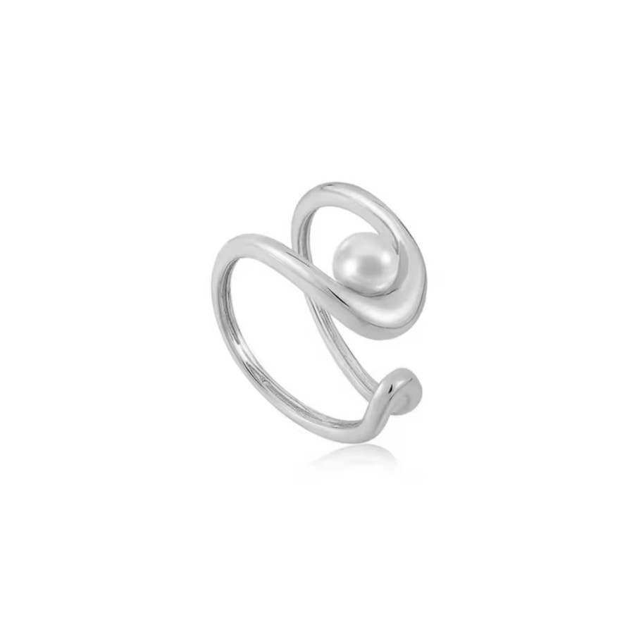 Anillo Ajustable Perla Central