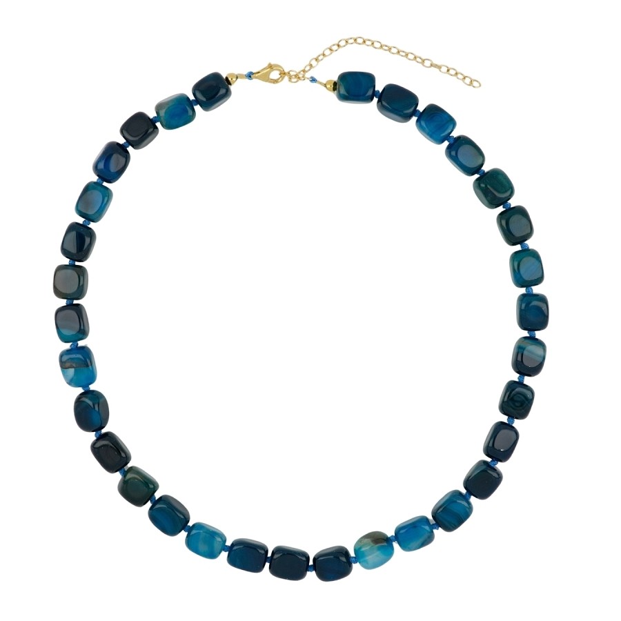 Collar Lapile Gold (Elige tu color)