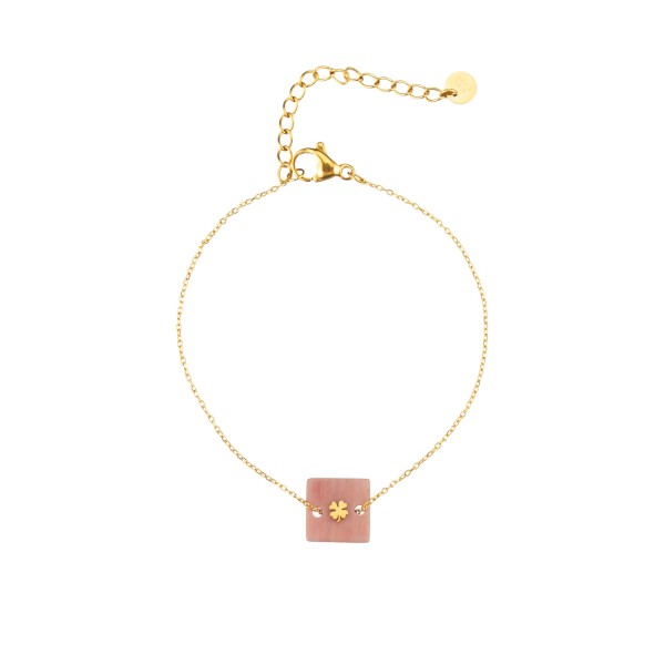 Pulsera Trébol Suerte Gold...