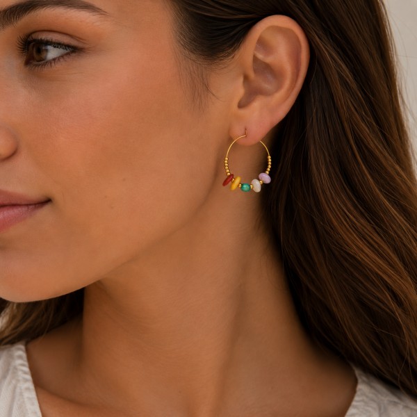 Pendientes Maldi Gold 2