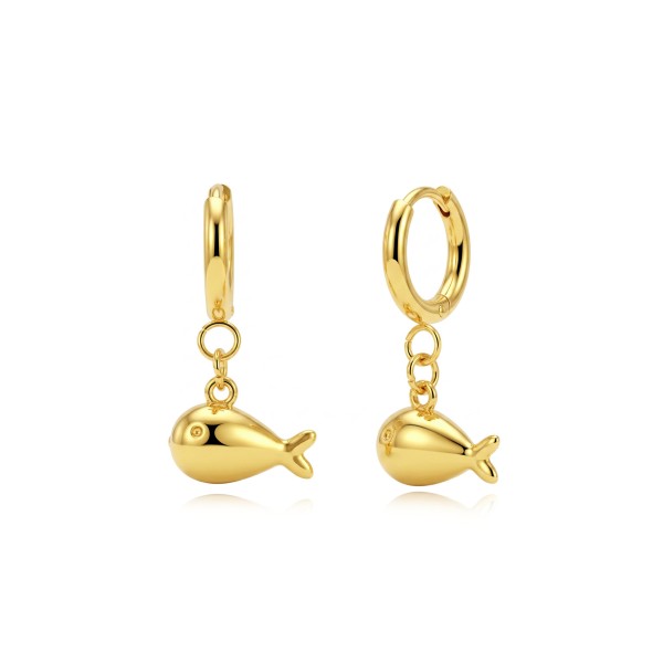 Pendientes Pececin Gold
