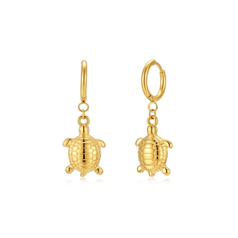 Pendientes Arito Tortuga Gold