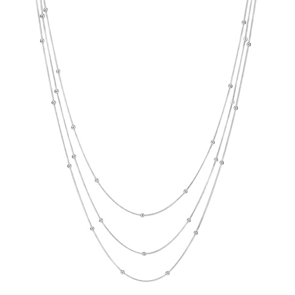 Collar Triple Bolitas