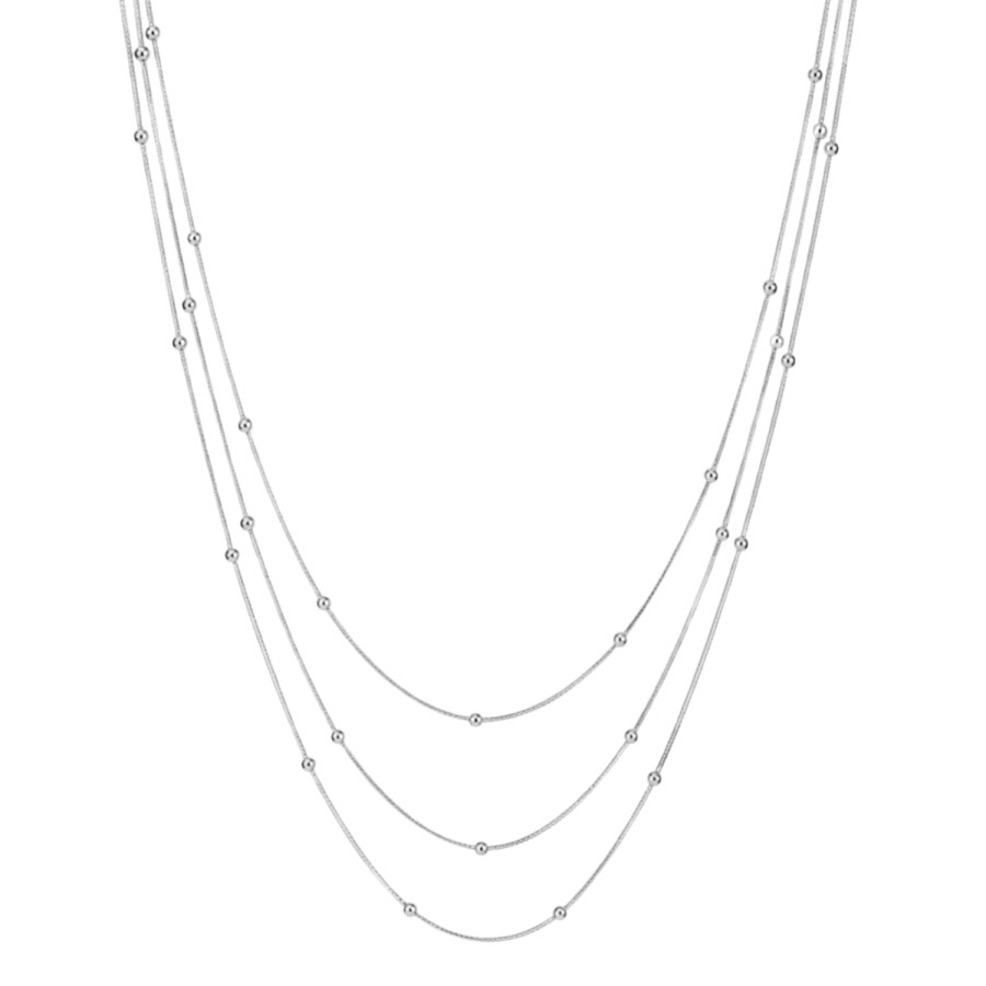 Collar Triple Bolitas