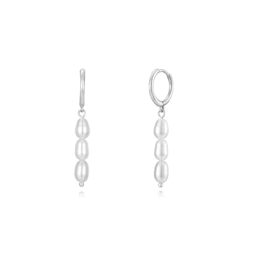 Pendientes Tres Perlas