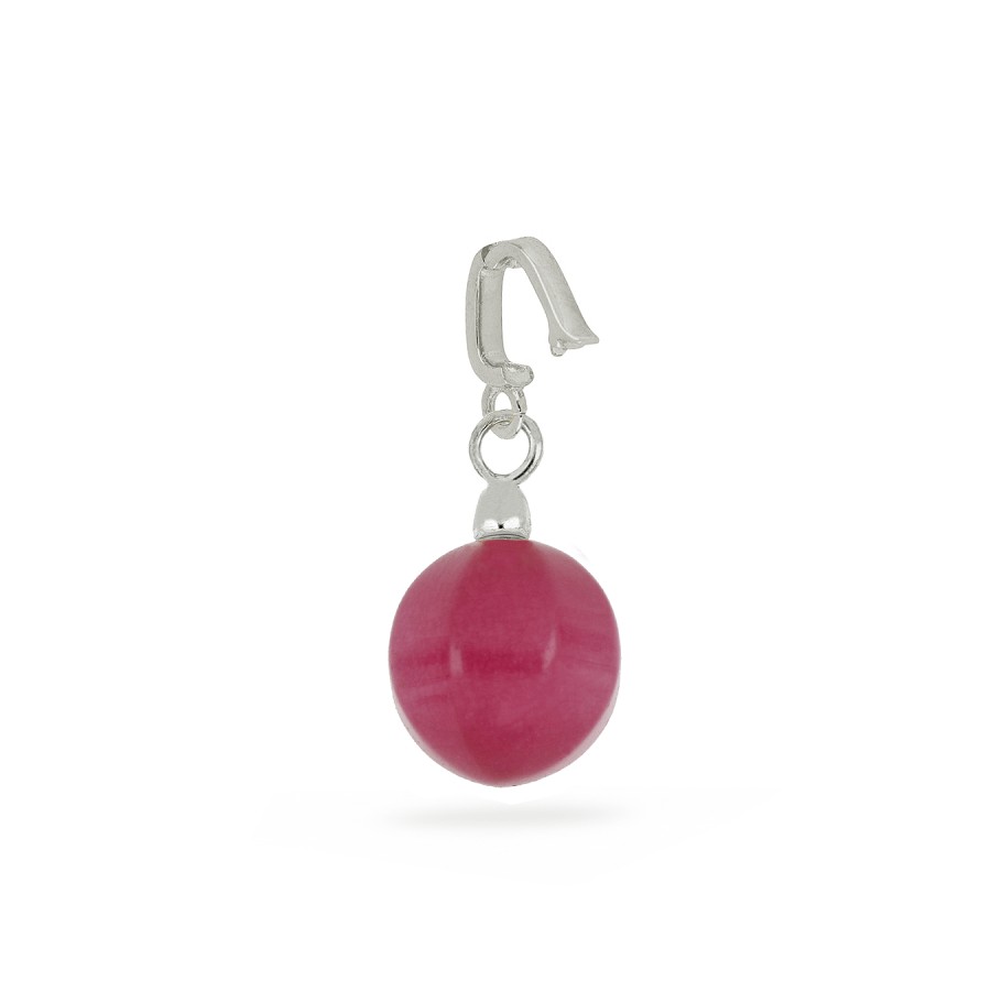 Charm Acoplable Bolita Mineral (Elige tu color)