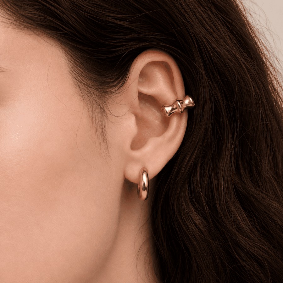 Ear Cuff Bianc Gold