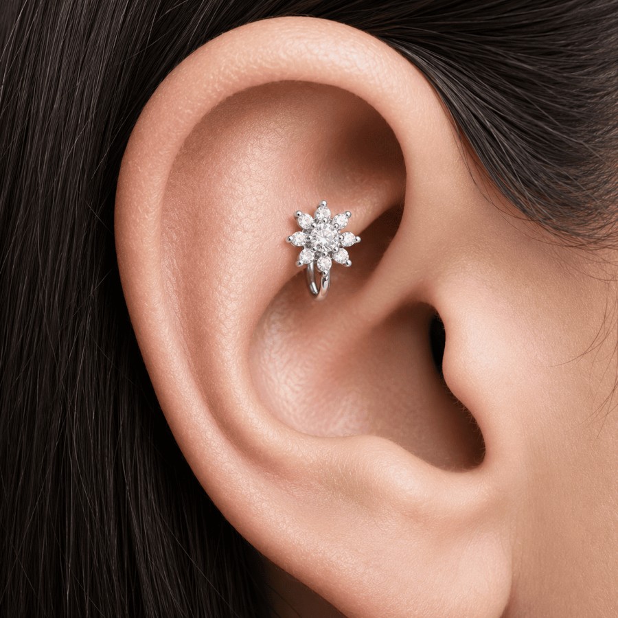 Piercing Aro Flor