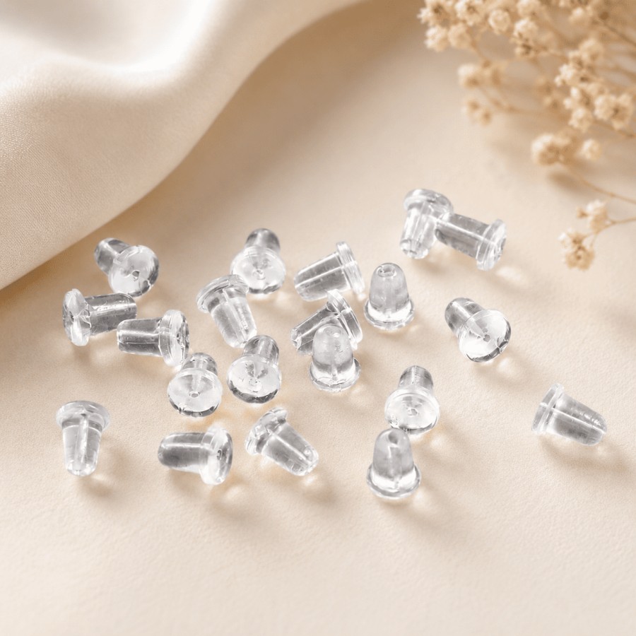 Pack 10 tuercas / topes transparentes