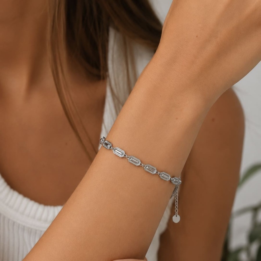 Pulsera Chapitas Ovaladas