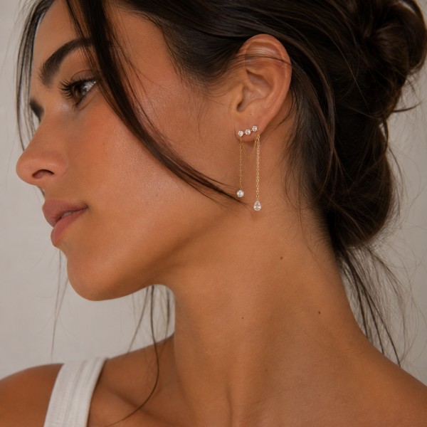 Pendientes Luroni Gold 2
