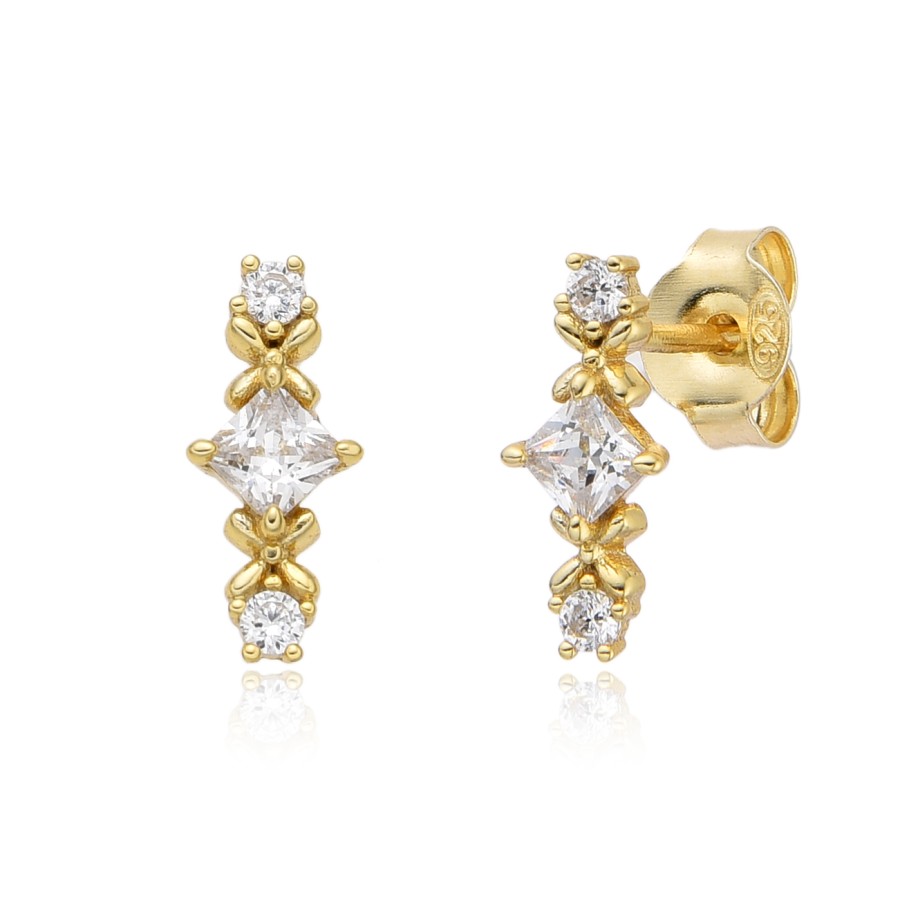 Pendientes Korine Gold