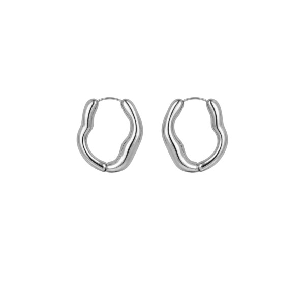 Pendientes Aro Irregular...
