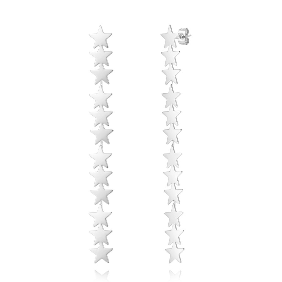 Pendientes Mega Largos Estrellas