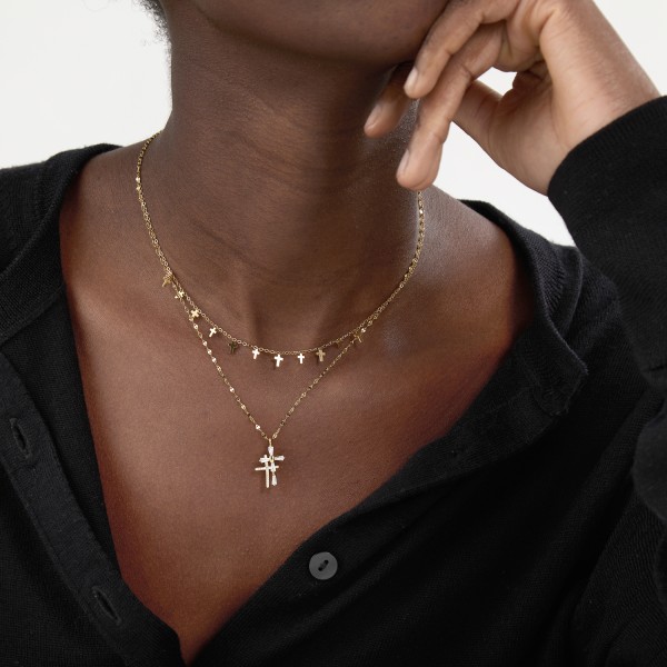 Collar Mini Crucecitas 2