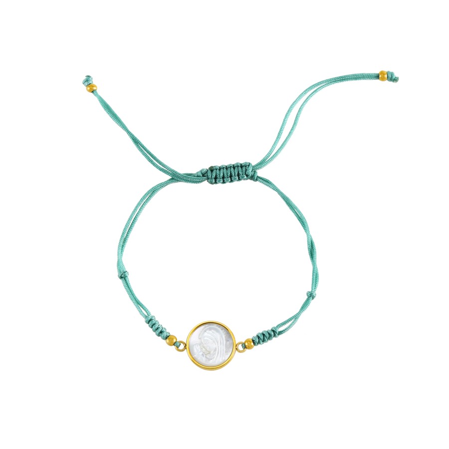 Pulsera Virgen Mineral Gold