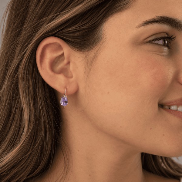 Pendientes Lágrima Mineral...