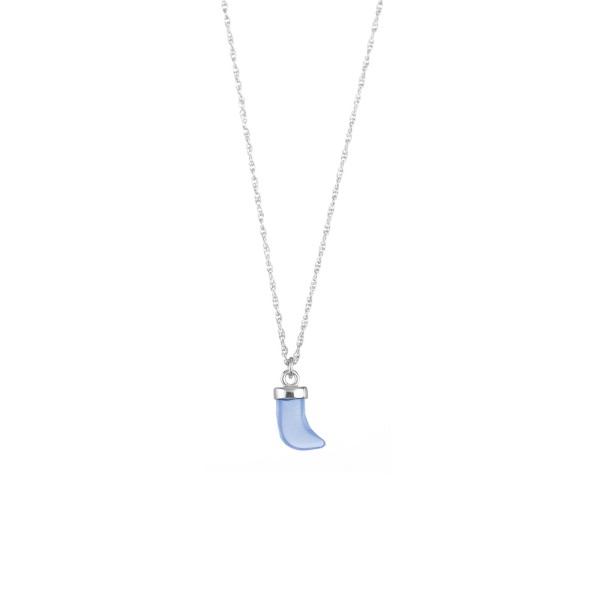 Collar Cuerno Azul