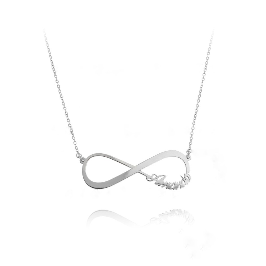 Collar Infinito 1 nombre